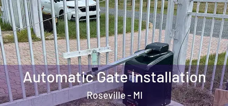 Automatic Gate Installation Roseville - MI