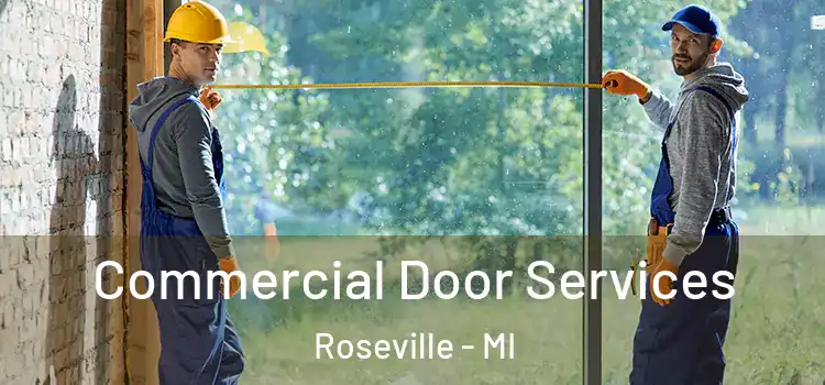 Commercial Door Services Roseville - MI