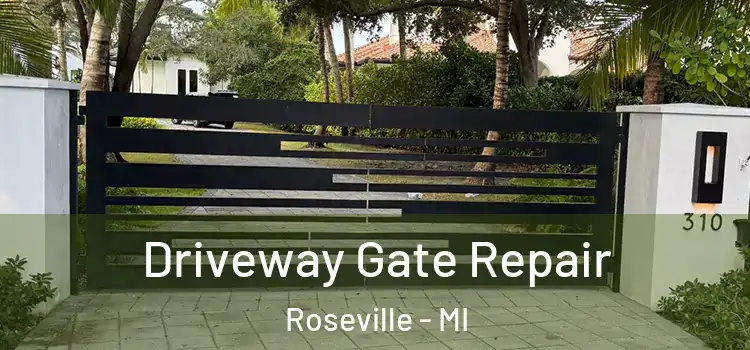 Driveway Gate Repair Roseville - MI