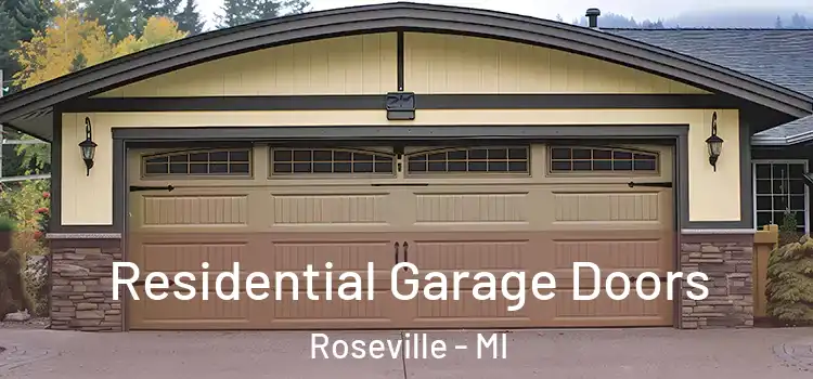  Residential Garage Doors Roseville - MI